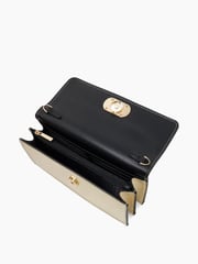 Dune London Gold Sapphire Branded Cross-Body Bag - Image 4 of 6