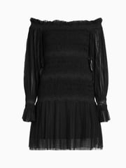 AllSaints Black Layla Dress - Image 8 of 8