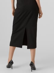 VERO MODA Black Tailored Smart Midi Skirt - Image 2 of 6