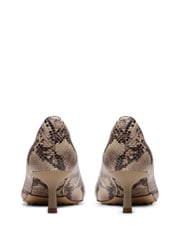 Clarks Grey Leather Adela Court Shoes - Image 5 of 7