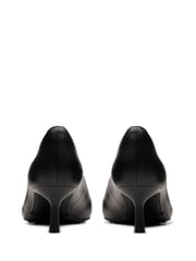 Clarks Black Leather Adela Court Shoes - Image 2 of 7
