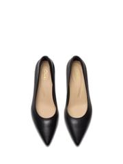 Clarks Black Leather Adela Court Shoes - Image 5 of 7