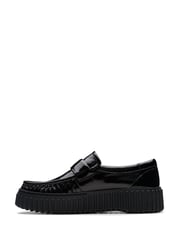 Clarks Black Patent Torhill Moccasin Shoes - Image 2 of 7