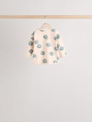 Teal Faces Baby Top and Leggings 100% Cotton Set 6 Pack - Image 6 of 16