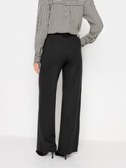 Long Tall Sally Black Ponte Trousers With Belt - Image 2 of 4