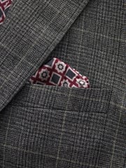 Grau - Anzugjacke mit Prince-of-Wales-Karo - Bild 12 von 12