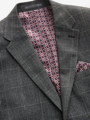 Grau - Anzugjacke mit Prince-of-Wales-Karo - Bild 9 von 12
