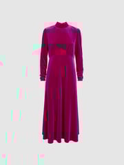 Florere Velvet Midi Dress - Image 2 of 5