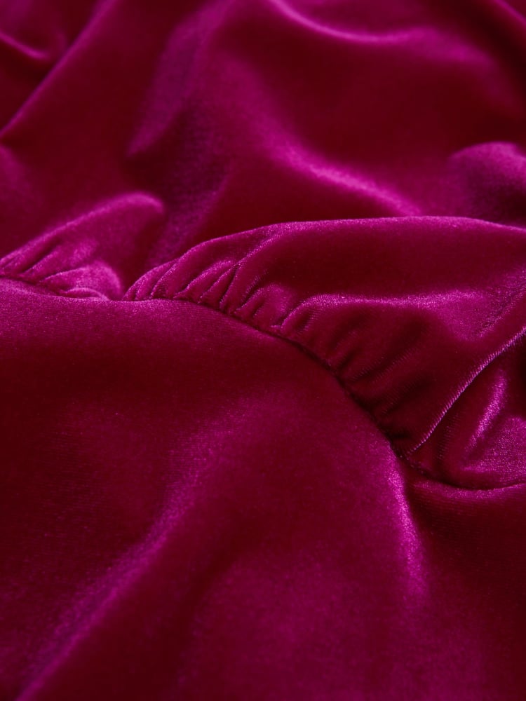 Florere Velvet Midi Dress - Image 5 of 5