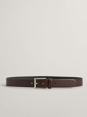 GANT Rich Brown Classic Leather Belt - Image 2 of 2