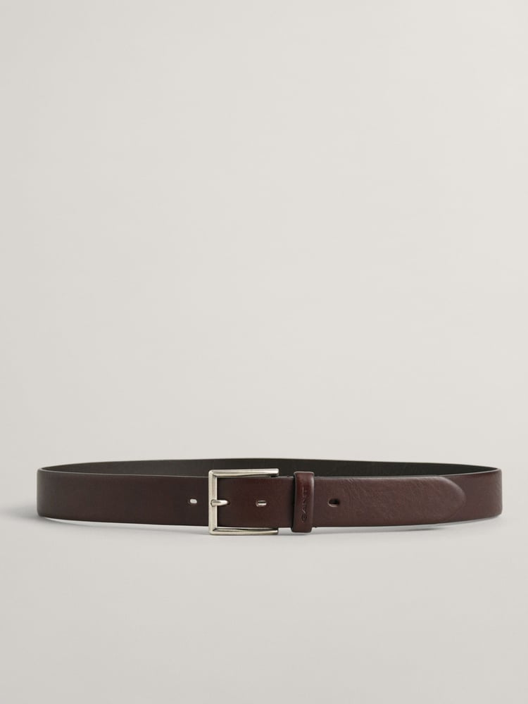 GANT Rich Brown Classic Leather Belt - Image 2 of 2