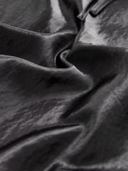 Black Long Length Satin Skirt - Image 7 of 7