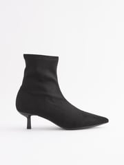 Black Forever Comfort® Ankle Sock Boots - Image 4 of 7