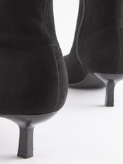 Black Forever Comfort® Ankle Sock Boots - Image 6 of 7