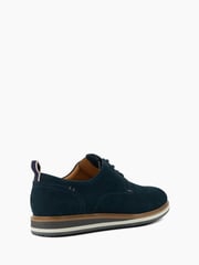 Dune London Blue Standard Fit Blaksley Plain Toe Hybrid Sole Shoes - Image 4 of 6