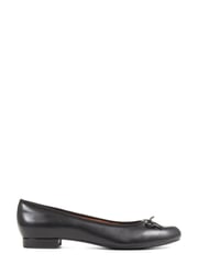 Jones Bootmaker Cream Soleil Leather Low Ballet Shoes - Image 1 of 6