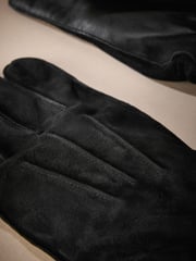 Black Signature Suede Cashmere Lined Gloves - Image 2 of 3