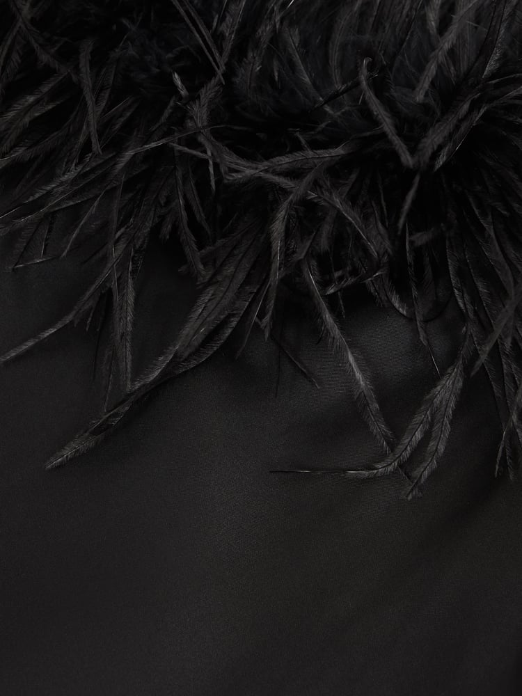 Sleeper Feather Midi Slip Dress - Image 5 of 5