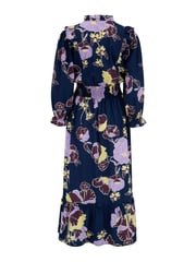 Pour Moi Navy Floral Print Maggie Dress - Image 5 of 5