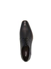 Dune London Black Stoney Embossed Detail Derby Shoes - Image 5 of 7