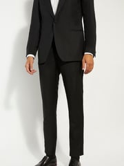 Dune London Black Stoney Embossed Detail Derby Shoes - Image 7 of 7