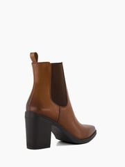 Dune London Natural Promising Chelsea Western Ankle Boots - Image 3 of 4