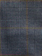 Blue Slim Fit Trimmed Check Suit Trousers - Image 7 of 7