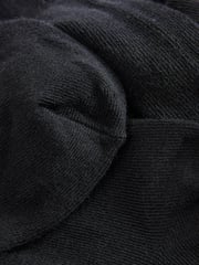 Black 5 Pack Cotton Rich School Tights - Image 3 of 4