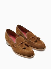 Tan Brown Loake For Next Suede Loafers - Image 1 of 5