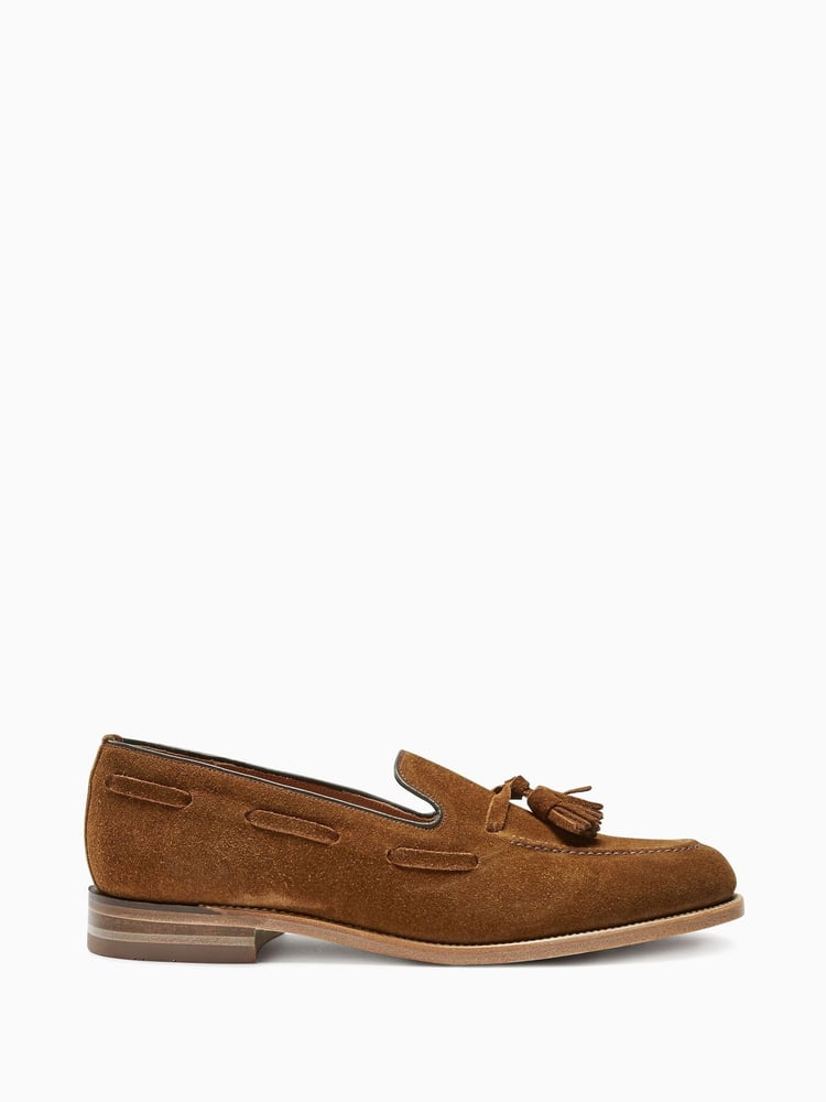 Tan Brown Loake For Next Suede Loafers - Image 2 of 5
