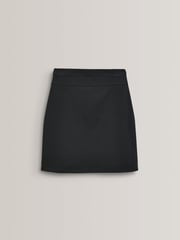 Black Pull-On Jersey Stretch School Pencil Skirt (3-18yrs) - Image 6 of 7