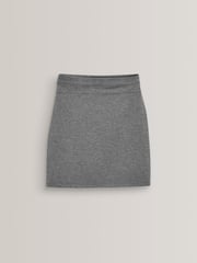 Grey Pull-On Jersey Stretch School Pencil Skirt (3-18yrs) - Image 5 of 5