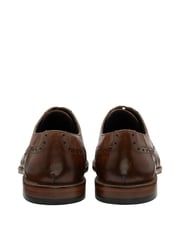 Frank Wright Brown Leather Lace Up Brogues - Image 3 of 4