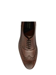Frank Wright Brown Leather Lace Up Brogues - Image 4 of 4