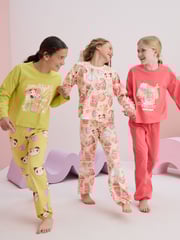 Red/Green Jogger Pyjamas 3 Pack (3-16yrs) - Image 1 of 15