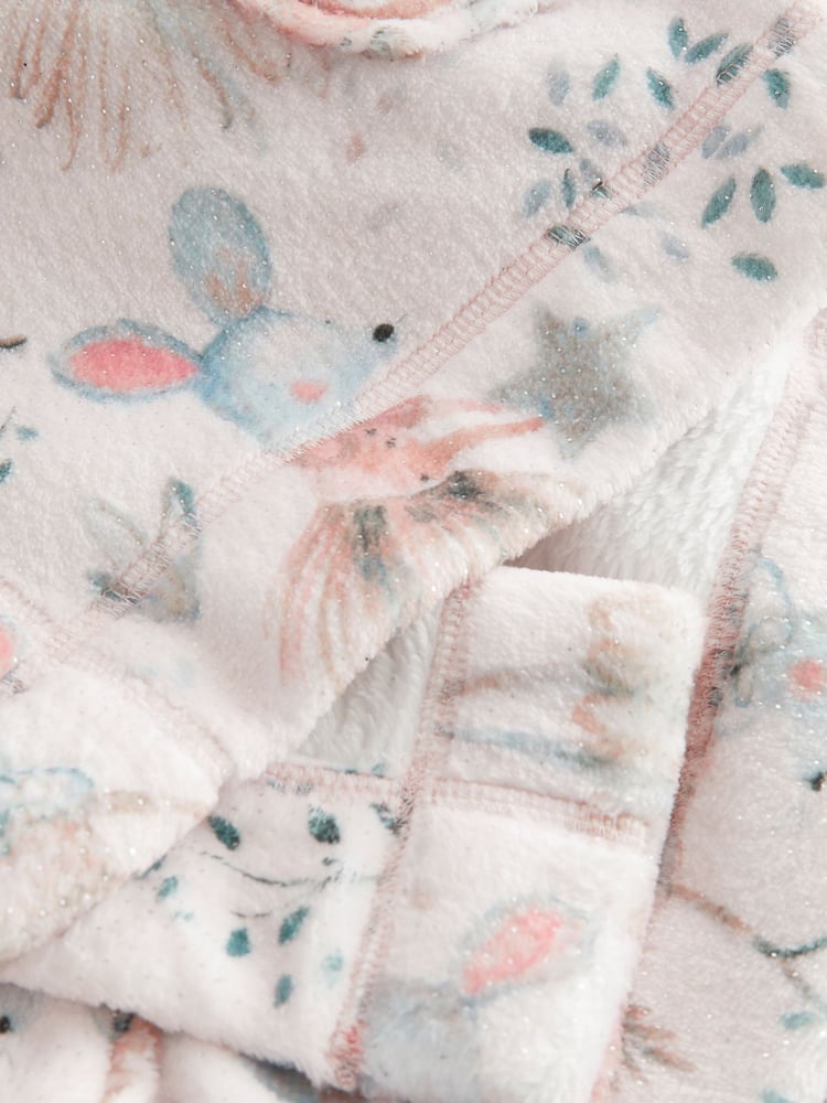 Cream Mouse Fairy Soft Touch Fleece Dressing Gown (9mths-10yrs) - Image 7 of 7 Cream Mouse Fairy Soft Touch Fleece Dressing Gown (9mths-10yrs) - Image 7 of 7