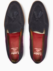 Navy Blue Loake For Next Suede Loafers - Image 4 of 5