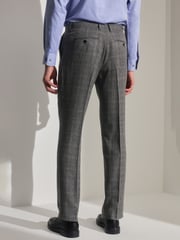 Grey Prince of Wales Tailored fit Check Suit: Trousers - Image 2 of 9