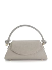 Dune London Gold Brynley Diamanté Tubular Hand Bag - Image 3 of 6