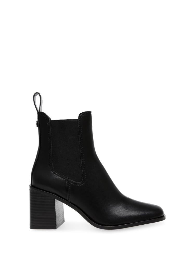 Steve Madden Achiever Bootie Black Leather - Image 1 of 7
