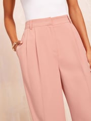 Friends Like These Pink Premium Wide Leg Smart Trousers - Image 3 of 5