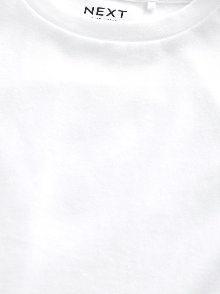 White T-Shirt (3-16yrs) - Image 6 of 6