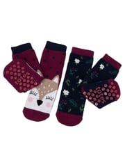 Totes Blue Toasties Childrens Original 2 Pack Socks - Image 1 of 7