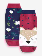 Totes Blue Toasties Childrens Original 2 Pack Socks - Image 2 of 7