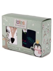 Totes Blue Toasties Childrens Original 2 Pack Socks - Image 6 of 7