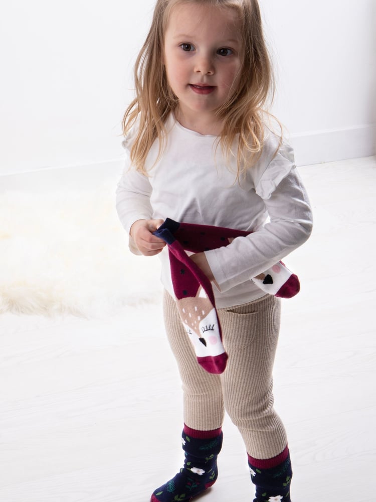 Totes Blue Toasties Childrens Original 2 Pack Socks - Image 7 of 7