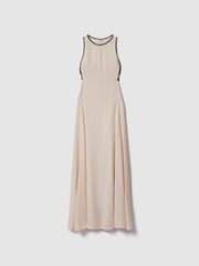 Reiss White Darna Cut-Out Maxi Dress - Image 2 of 6