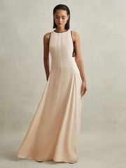 Reiss White Darna Cut-Out Maxi Dress - Image 4 of 6