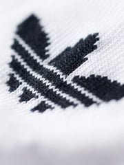 adidas Originals Off White Trefoil Liner Socks 3 Pack - Image 4 of 4