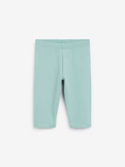 Pink/Blue 5 Pack Cropped Leggings (3-16yrs) - Image 5 of 8